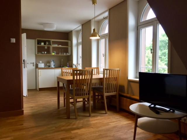 "Goethezimmer" - Auf Dem Dach Der Notenbank Weimar  Dış mekan fotoğraf